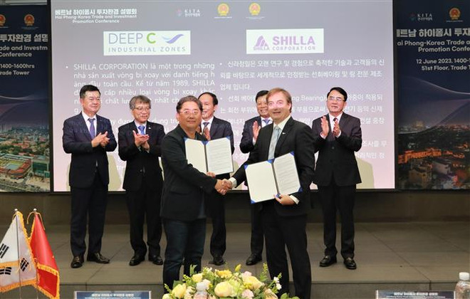 海防市在韩国首尔举行投资促进会议 ảnh 2 海防市在韩国首尔举行投资促进会议 ảnh 2