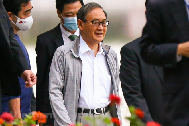 组图:日本首相菅义伟在还剑湖走路锻炼身体 ảnh 5 组图:日本首相菅义伟在还剑湖走路锻炼身体 ảnh 5