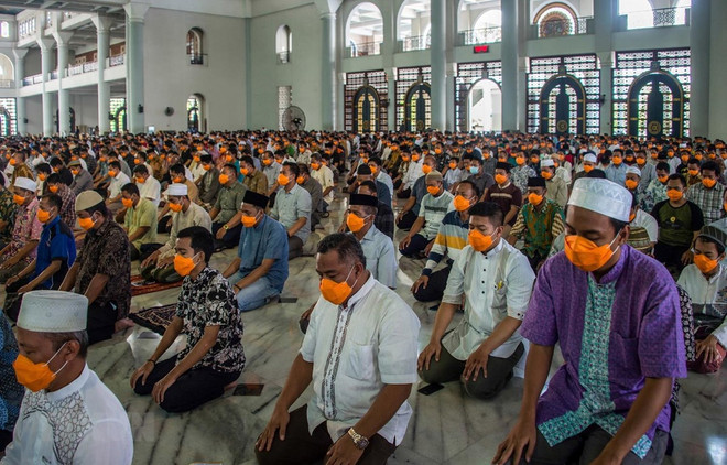 印尼对180多名伊斯兰教信徒进行隔离 ảnh 1