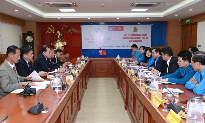 越南与朝鲜工会组织加强合作 ảnh 2