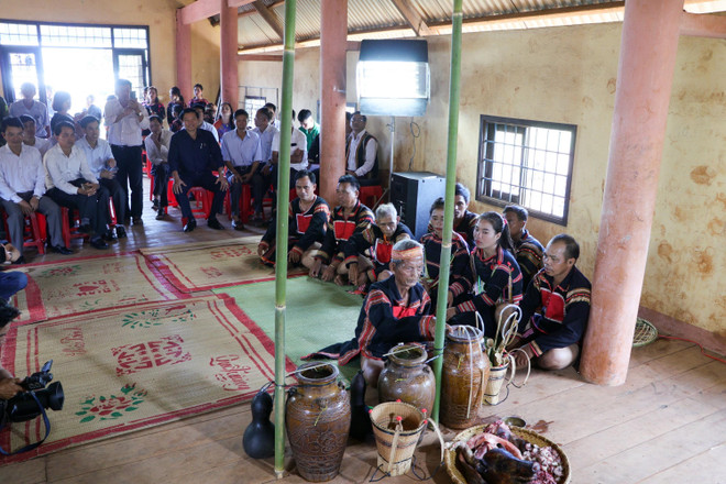 得乐省高原地区嘉莱族举行颇具特色的新米节 ảnh 3