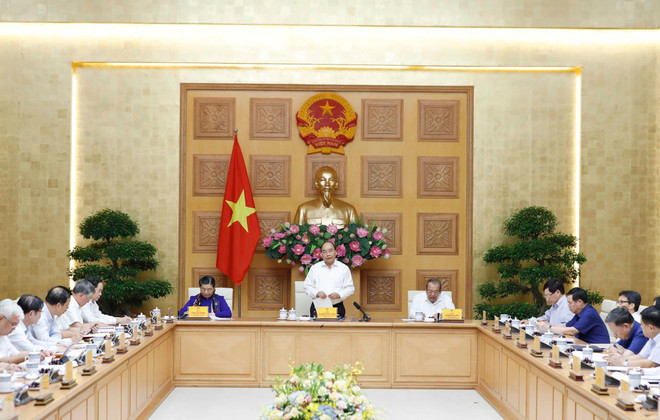 政府总理阮春福主持召开越共十三大经济社会小组第五次会议 ảnh 1 政府总理阮春福主持召开越共十三大经济社会小组第五次会议 ảnh 1