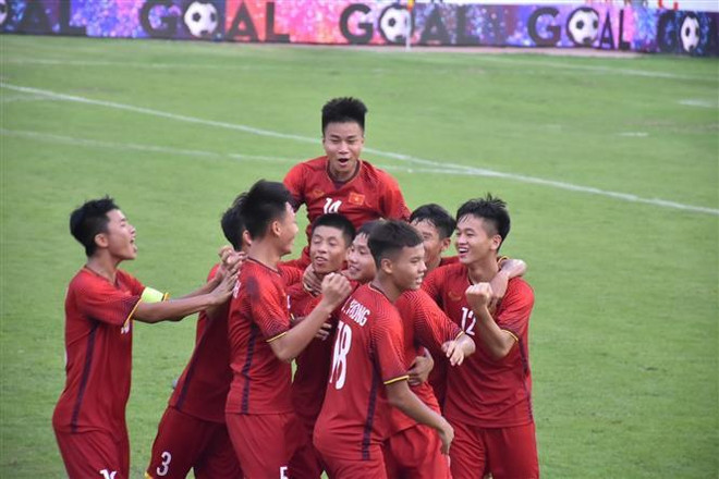 2019年Acecook杯U15国际男足比赛开战 ảnh 2