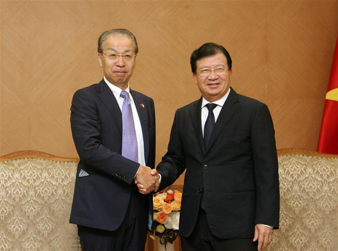 政府副总理郑廷勇:为对越南投资的日本企业创造便利 ảnh 1 政府副总理郑廷勇:为对越南投资的日本企业创造便利 ảnh 1