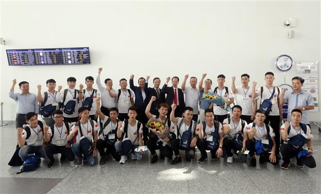 越南参加在俄罗斯举行的第45届世界技能大赛 ảnh 2 越南参加在俄罗斯举行的第45届世界技能大赛 ảnh 2