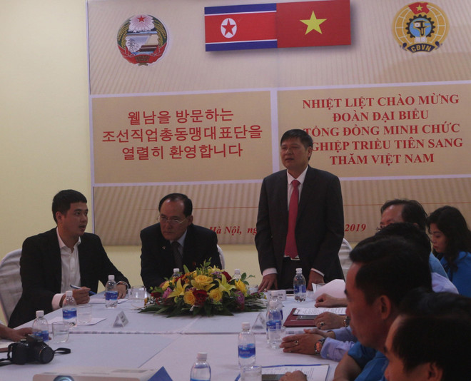 朝鲜职业同盟代表团访问越南河南省工会基础设施项目 ảnh 1 朝鲜职业同盟代表团访问越南河南省工会基础设施项目 ảnh 1