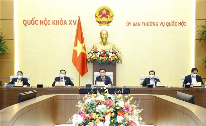 第十五届国会第二次会议:王廷惠主席主持召开第二次会议前6个工作日评估会议 ảnh 2 第十五届国会第二次会议:王廷惠主席主持召开第二次会议前6个工作日评估会议 ảnh 2