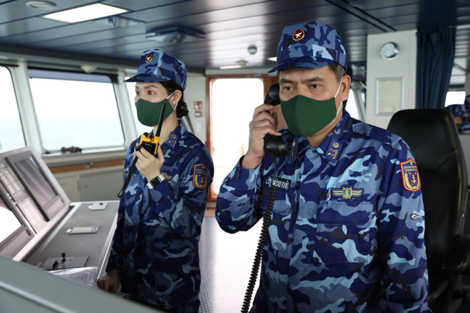 越中海警2021年第二次海上联合巡逻圆满结束 ảnh 2 越中海警2021年第二次海上联合巡逻圆满结束 ảnh 2