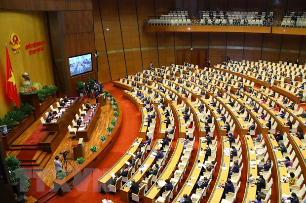 第十五届国会第二次会议：会议第一天 提请国会许多重要内容 ảnh 1