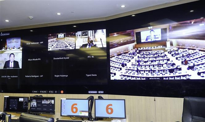 越南国会同法语国家议会携手促进人权 ảnh 2 越南国会同法语国家议会携手促进人权 ảnh 2