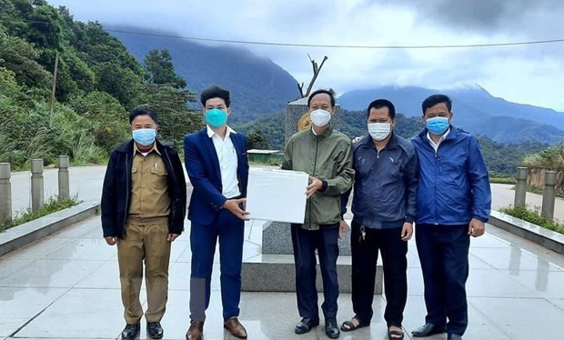 广平省支援老挝甘蒙省抗击新冠肺炎疫情 ảnh 1 广平省支援老挝甘蒙省抗击新冠肺炎疫情 ảnh 1