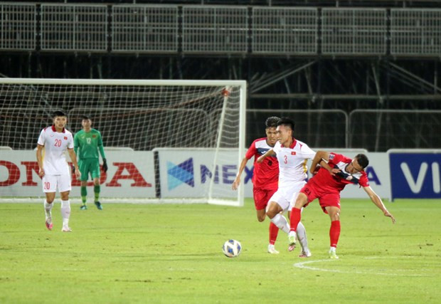 U23足球友谊赛:越南队大胜吉尔吉斯斯坦队 ảnh 1 U23足球友谊赛:越南队大胜吉尔吉斯斯坦队 ảnh 1