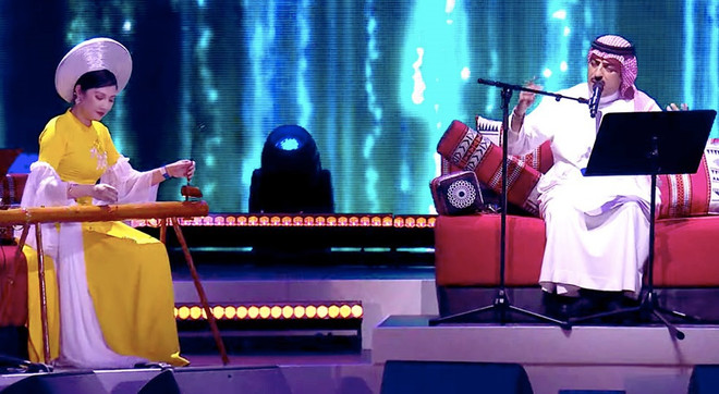 越南独弦琴曲目表演首次亮相中东舞台 ảnh 1