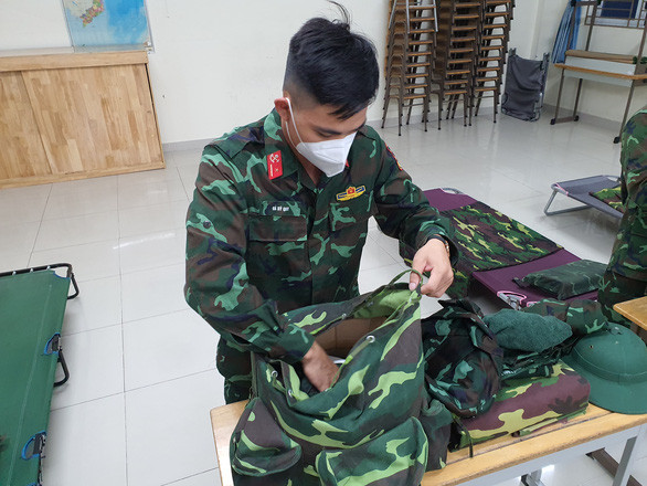 驰援胡志明市的战士完成任务返回单位 ảnh 1