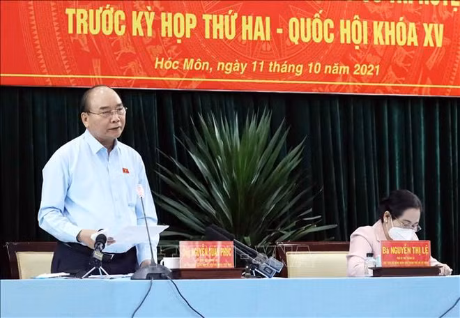 越南国家主席阮春福:正确理解“防疫壁垒” 避免防疫执法简单粗暴 ảnh 1 越南国家主席阮春福:正确理解“防疫壁垒” 避免防疫执法简单粗暴 ảnh 1
