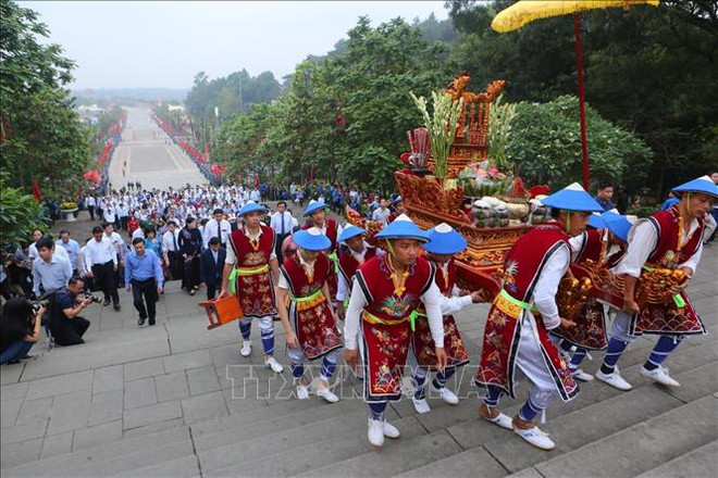 2021年雄王祭祖只举行祭祀仪式 不举行娱乐活动 ảnh 1 2021年雄王祭祖只举行祭祀仪式 不举行娱乐活动 ảnh 1