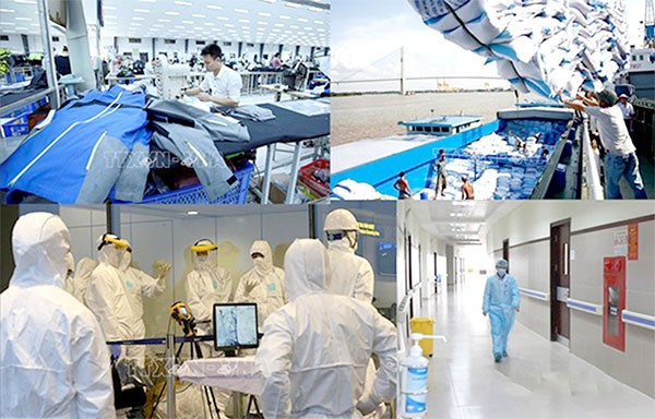 坚持实施发展生产、保障人民健康双重任务 ảnh 1