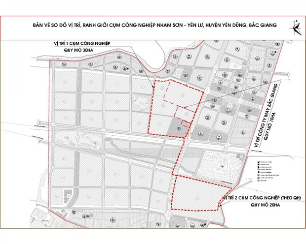 政府总理批准北江省各工业园区发展规划的调整补充提案 ảnh 1 政府总理批准北江省各工业园区发展规划的调整补充提案 ảnh 1