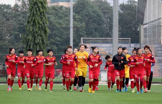 越南女足信心十足进入附加赛 争夺2023年女足世界杯入场券 ảnh 1 越南女足信心十足进入附加赛 争夺2023年女足世界杯入场券 ảnh 1