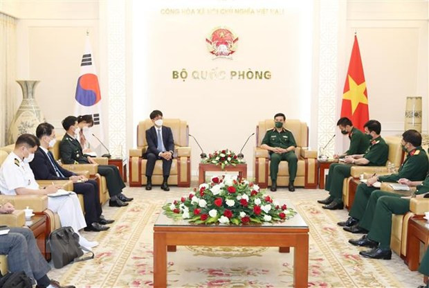 越南与韩国加强防务合作 ảnh 1 越南与韩国加强防务合作 ảnh 1