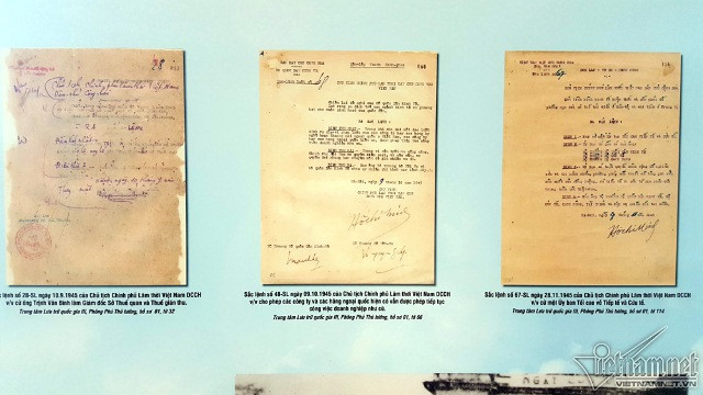 越南民主共和国临时政府主席1945-1946年勅令集——越南的宝贵遗产 ảnh 1 越南民主共和国临时政府主席1945-1946年勅令集——越南的宝贵遗产 ảnh 1