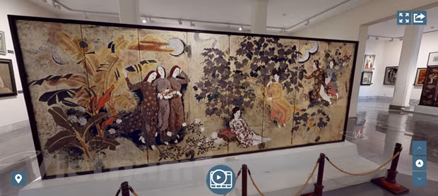 越南美术博物馆推出在线三维虚拟旅游服务 ảnh 2