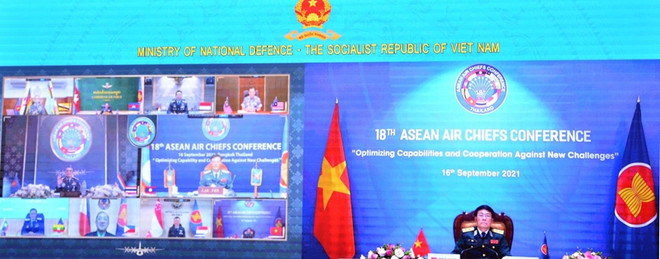 第十八届东盟国家空军司令会议以视频方式召开 ảnh 2