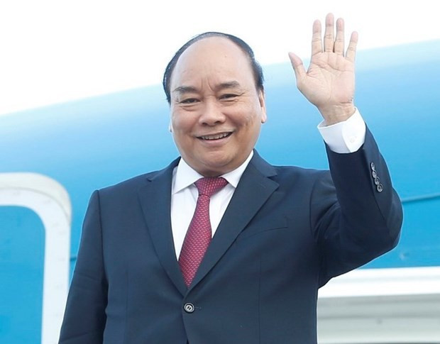 越南国家主席阮春福启程对古巴进行正式友好访问和出席在美国举行的第76届联合国大会一般性辩论 ảnh 1 越南国家主席阮春福启程对古巴进行正式友好访问和出席在美国举行的第76届联合国大会一般性辩论 ảnh 1