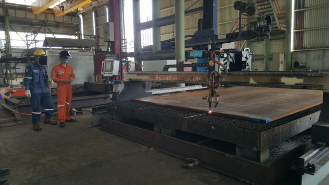 越俄油气联营公司为泰国PTTEP公司制造两个钻井支架 ảnh 1