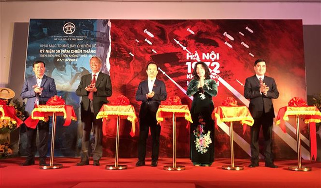 “1972年河内—和平渴望”展示会举行 ảnh 1