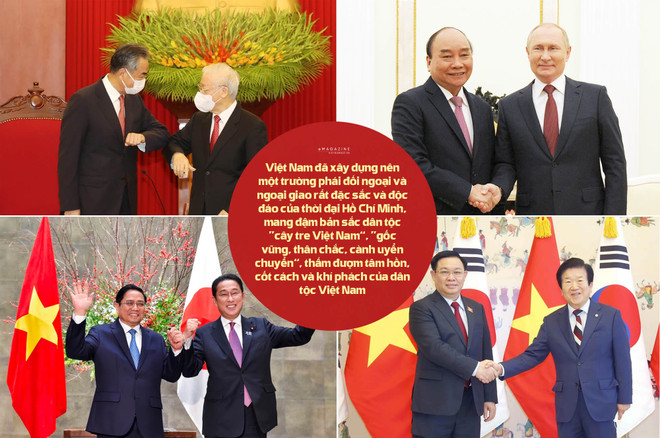 越南外交部门2022年弘扬“越南竹子”特色 ảnh 1 越南外交部门2022年弘扬“越南竹子”特色 ảnh 1