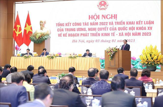 范明政总理:2023年——团结、纪律、本领、灵活、创新创意、及时、高效 ảnh 1 范明政总理:2023年——团结、纪律、本领、灵活、创新创意、及时、高效 ảnh 1