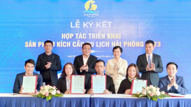 海防市同越南国家航空公司和 越南抖音合作推广旅游 ảnh 1 海防市同越南国家航空公司和 越南抖音合作推广旅游 ảnh 1