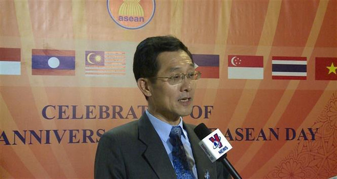 越南驻埃及大使馆举行东盟成立52周年庆祝活动 ảnh 3 越南驻埃及大使馆举行东盟成立52周年庆祝活动 ảnh 3