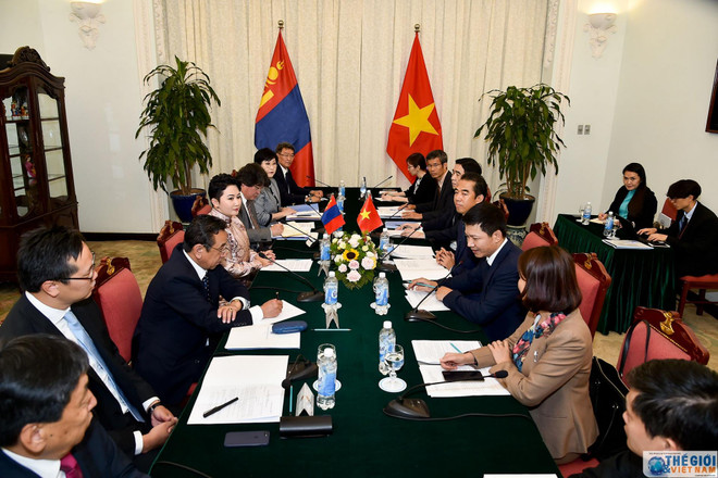 第八次越南-蒙古外交部副部长级政治磋商会议在河内召开 ảnh 2 第八次越南-蒙古外交部副部长级政治磋商会议在河内召开 ảnh 2