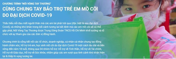 伸出爱心之手 关爱因疫情成为孤儿的儿童 ảnh 2 伸出爱心之手 关爱因疫情成为孤儿的儿童 ảnh 2