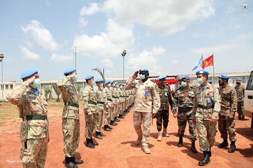 越南野战医院给联合国军事顾问团团长留下美好印象 ảnh 1 越南野战医院给联合国军事顾问团团长留下美好印象 ảnh 1