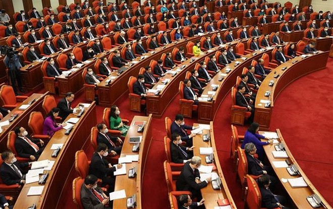 越共十三届中央委员会第四次会议发表公报(第四号) ảnh 1 越共十三届中央委员会第四次会议发表公报(第四号) ảnh 1