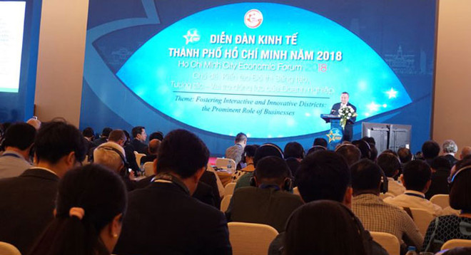 2018年胡志明市经济论坛拉开序幕 ảnh 1 2018年胡志明市经济论坛拉开序幕 ảnh 1