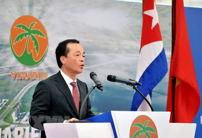 越南Viglacera集团在古巴 古巴马里埃尔发展特区动工兴建首家工业区 ảnh 1 越南Viglacera集团在古巴 古巴马里埃尔发展特区动工兴建首家工业区 ảnh 1