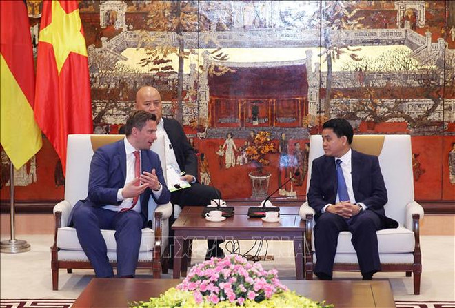 河内为德国企业对供水和处理环境污染项目投资创造便利条件 ảnh 1 河内为德国企业对供水和处理环境污染项目投资创造便利条件 ảnh 1