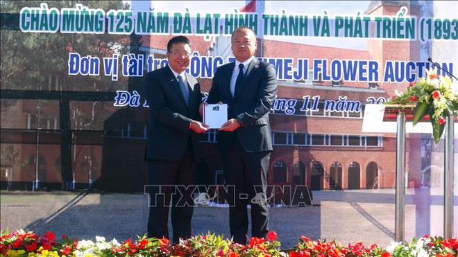 125棵日本樱花树在林同省大叻市植下 ảnh 1