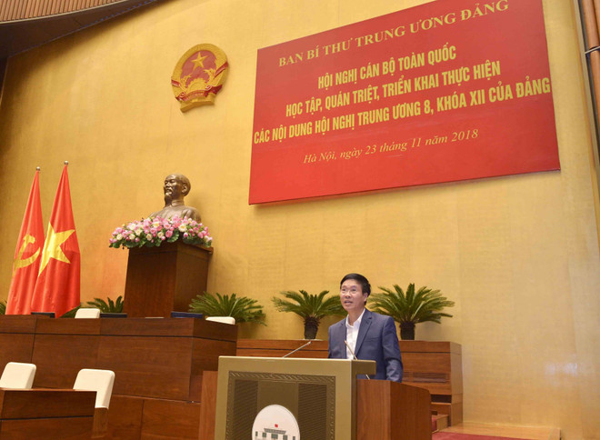 全国干部学习贯彻越共十二届八中全会决议精神培训班圆满结束 ảnh 1 全国干部学习贯彻越共十二届八中全会决议精神培训班圆满结束 ảnh 1