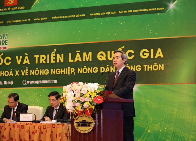 越共 “三农”决议实施10周年全国总结视频会议在河内开幕 ảnh 2