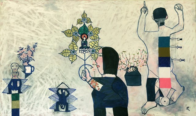 越南—匈牙利当代画展在河内举行 ảnh 2 越南—匈牙利当代画展在河内举行 ảnh 2