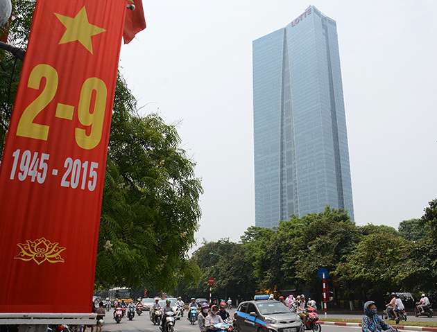 首都河内百花盛开迎国庆 ảnh 5