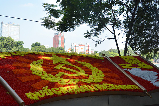 首都河内百花盛开迎国庆 ảnh 6