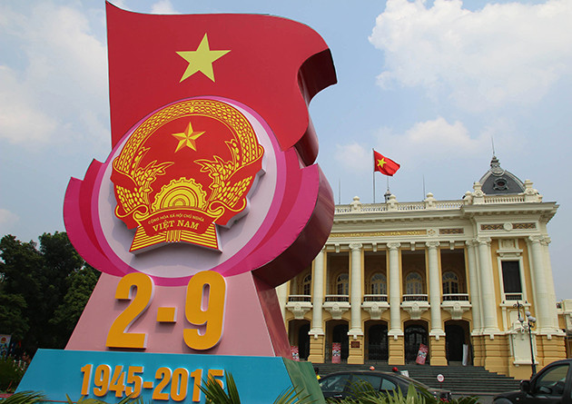 首都河内百花盛开迎国庆 ảnh 3