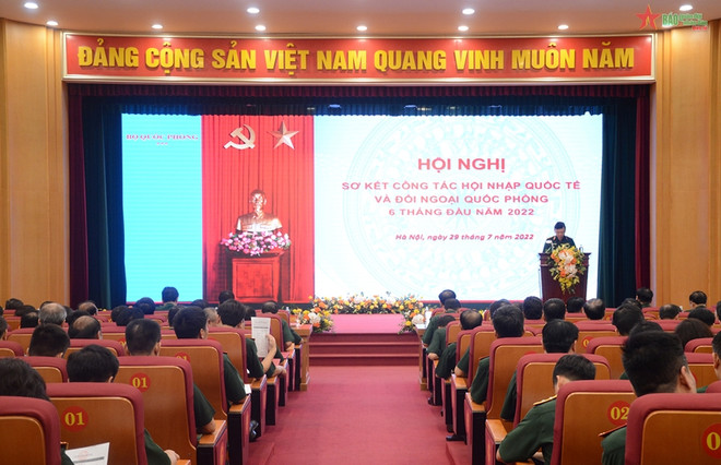 完善国防国际融入和国防外交体制与法律法规 ảnh 1 完善国防国际融入和国防外交体制与法律法规 ảnh 1