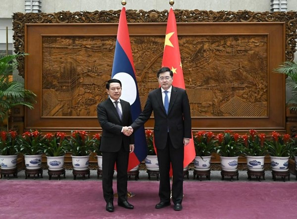 老中两国外长举行会谈 积极扩大经济合作关系 ảnh 1 老中两国外长举行会谈 积极扩大经济合作关系 ảnh 1